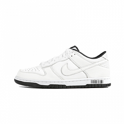 Nike Dunk Low Top Skateboard Shoes Unisex White