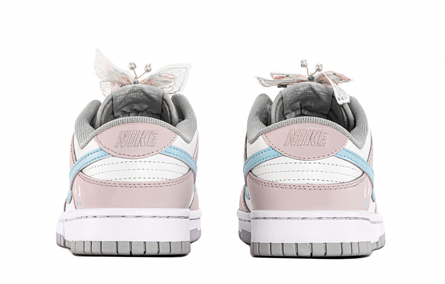 Nike Dunk Slip Resistant Low Top Skateboard Shoes Women's Blue Pink купить в интернет-магазине Yoocart с быстрой доставкой по России.
