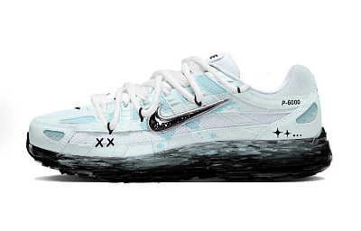 Nike P 6000 Low Top Running Shoes Men's Sky Blue
