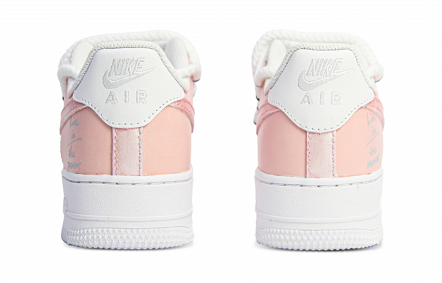 Nike Air Force 1 Anti Slip Wear Resistant Low Top Skateboard Shoes Women's Honey Pink купить в интернет-магазине Yoocart с быстрой доставкой по России.