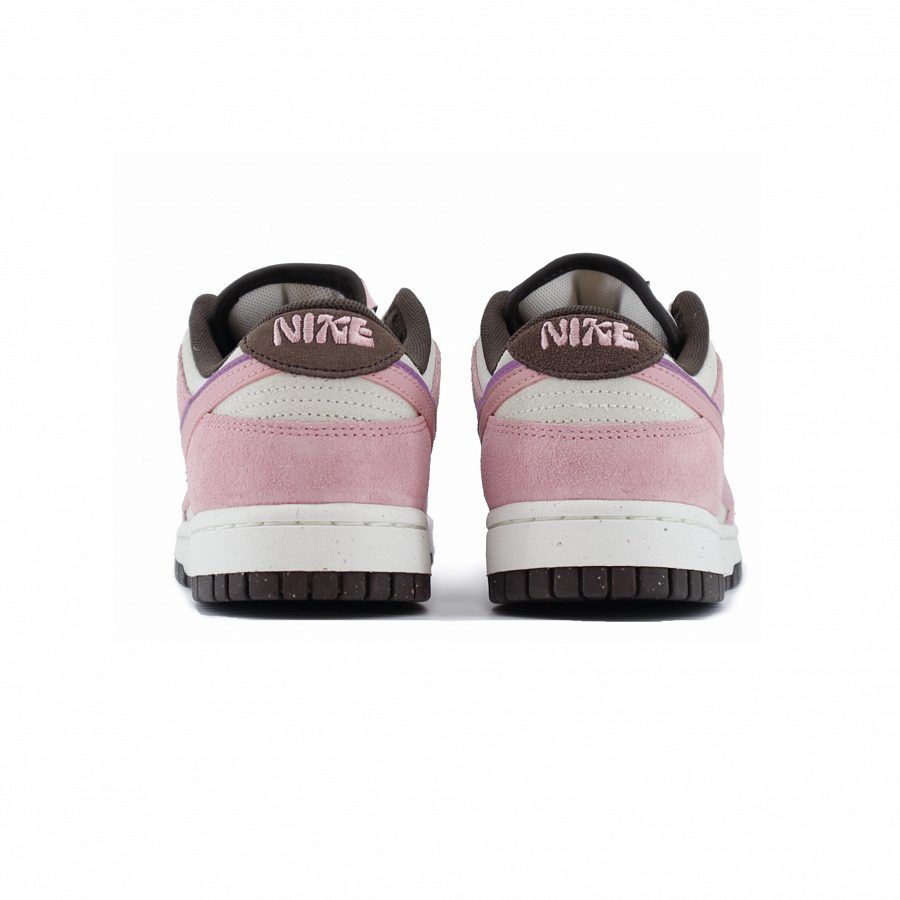 Nike Dunk Anti Slip Wear Resistant Low Top Skateboard Shoes Women's White Pink купить в интернет-магазине Yoocart с быстрой доставкой по России.
