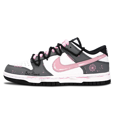 Nike Dunk Low Top Skateboard Shoes Unisex Dark Gray