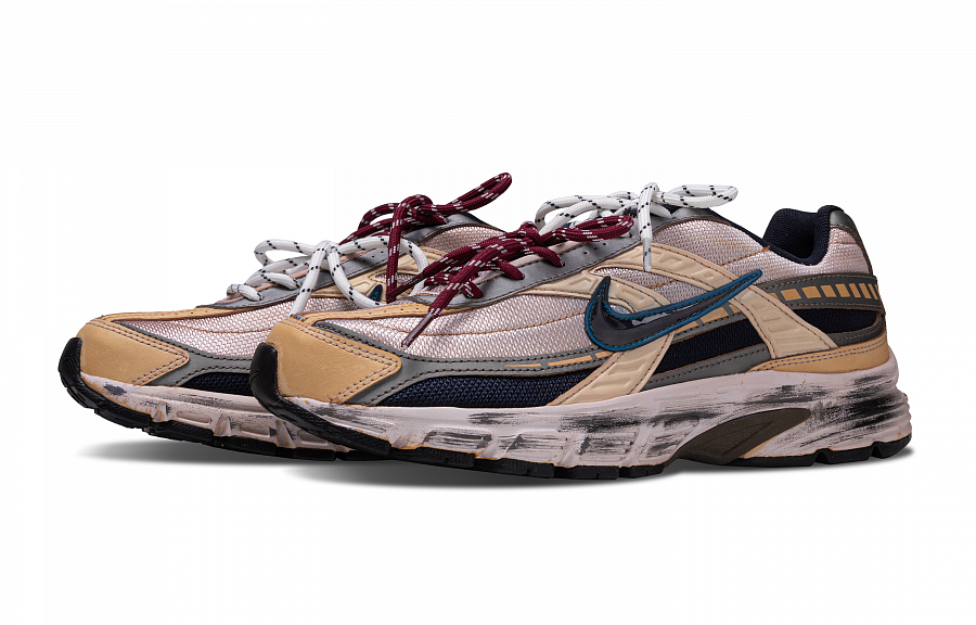 Nike Initiator Cushioning, Slip Resistant, And Abrasion Resistant Low Top Running Shoes Men's Brown купить в интернет-магазине Yoocart с быстрой доставкой по России.
