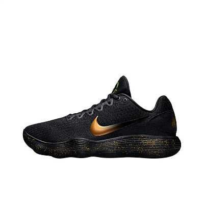 Nike Hyperdunk 2017 Venus River Abrasion Resistant Low Top Basketball Shoes Unisex Black