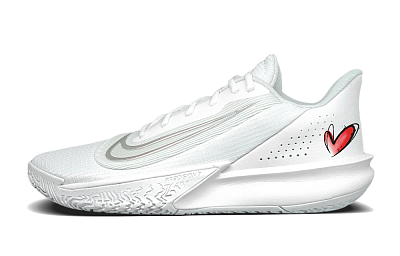 Nike Precision 7 Cushioning, Slip Resistant, And Abrasion Resistant Low Top Basketball Shoes Men's White