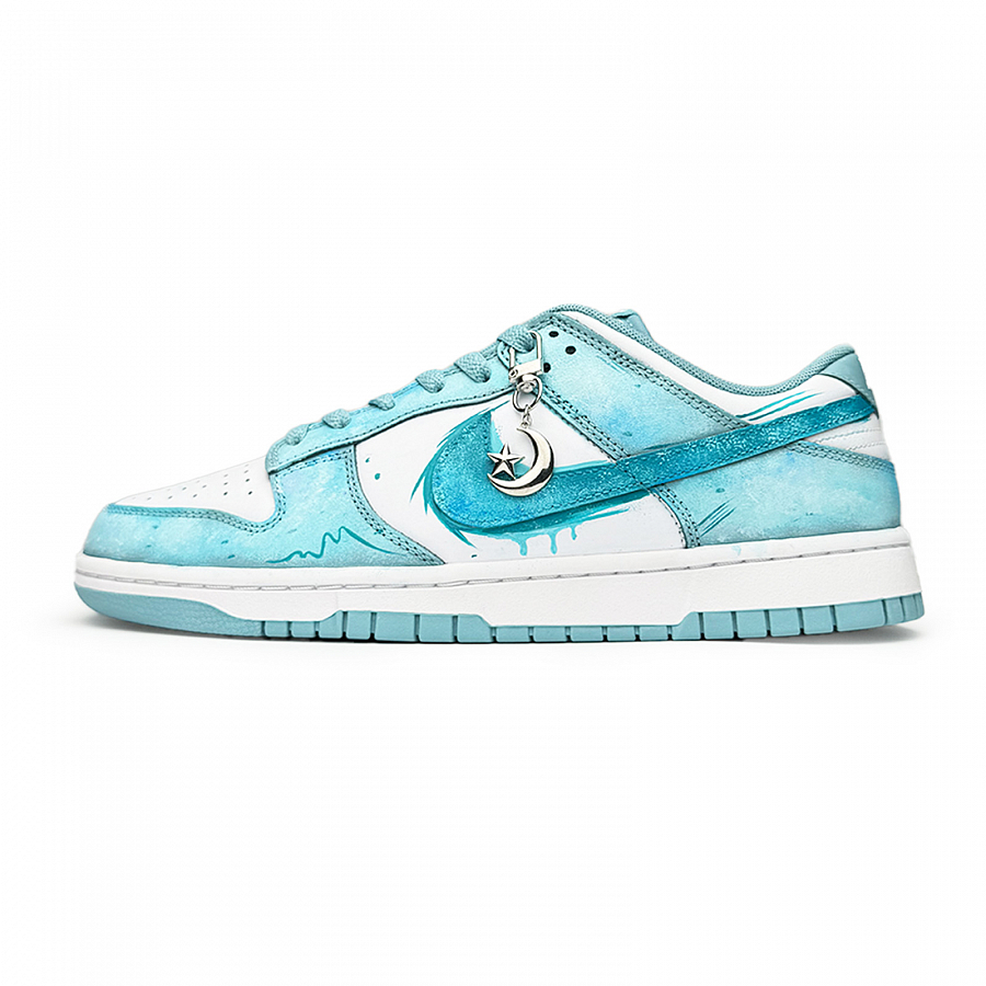 Nike Dunk Abrasion Resistant Low Top Skateboard Shoes Unisex White Green купить в интернет-магазине Yoocart с быстрой доставкой по России.