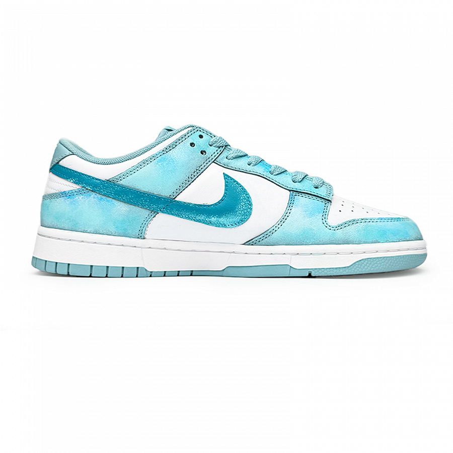 Nike Dunk Abrasion Resistant Low Top Skateboard Shoes Unisex White Green купить в интернет-магазине Yoocart с быстрой доставкой по России.