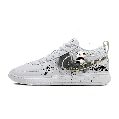 Nike Book 1 Slip-Resistant Coverage Low-Top Basketball Shoes Men's White