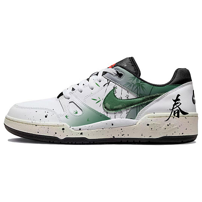 Nike Full Force Skateboard Shoes Men's Low top Black/White