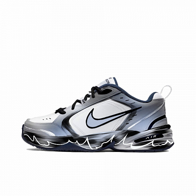 Nike Air Monarch 4 Vast Starry Sky Anti Slip And Wear Resistant Height Increasing Low Top Chunky Sneakers Unisex Gray