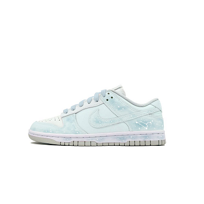 Nike Dunk Leo Slip Resistant Low Top Skateboard Shoes Women's Light Green