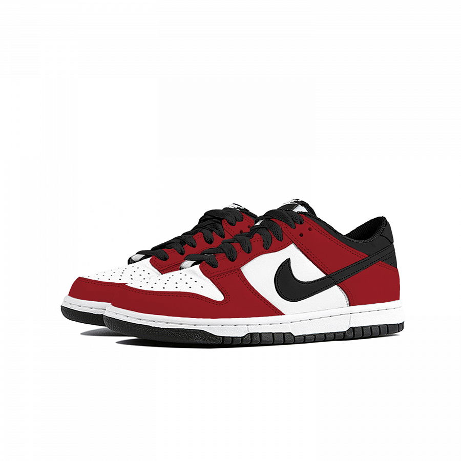 Nike Dunk Cushioning Abrasion Resistant Lightweight Low Top Skateboard Shoes Unisex Red купить в интернет-магазине Yoocart с быстрой доставкой по России.