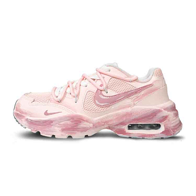 Nike Air Max Fusion Slip Resistant Low Top Running Shoes Women's Pink