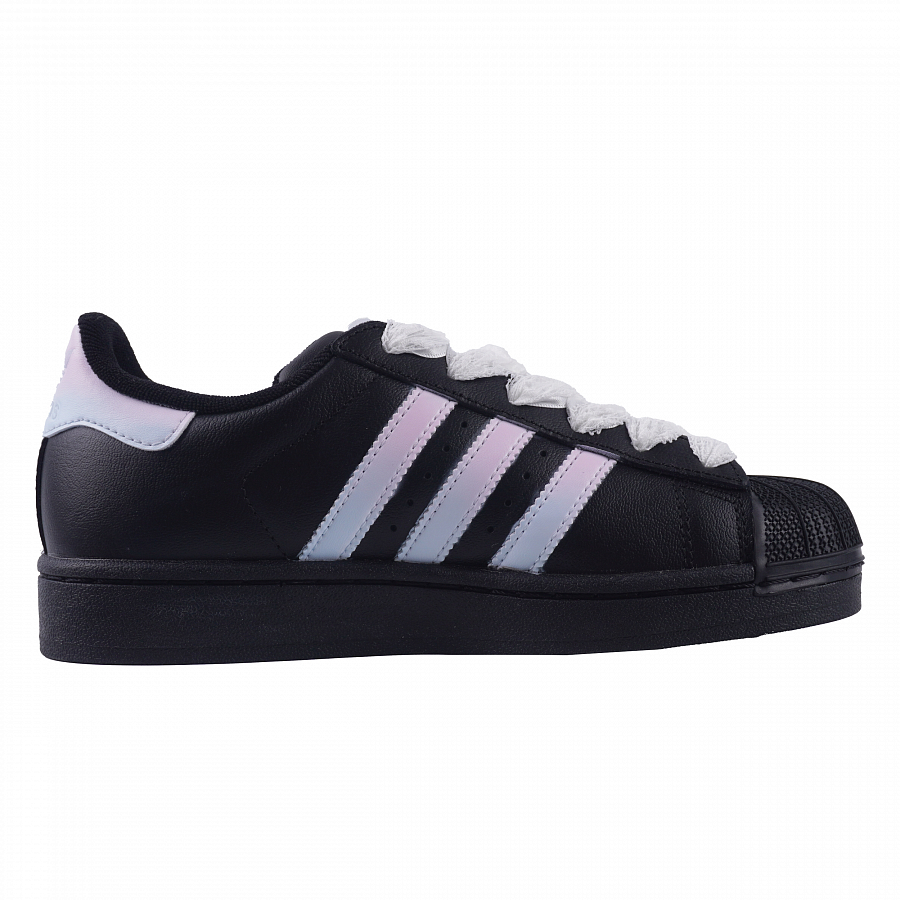 Adidas Originals SUPERSTAR Abrasion Resistant Low Top Skateboard Shoes Unisex Black купить в интернет-магазине Yoocart с быстрой доставкой по России.