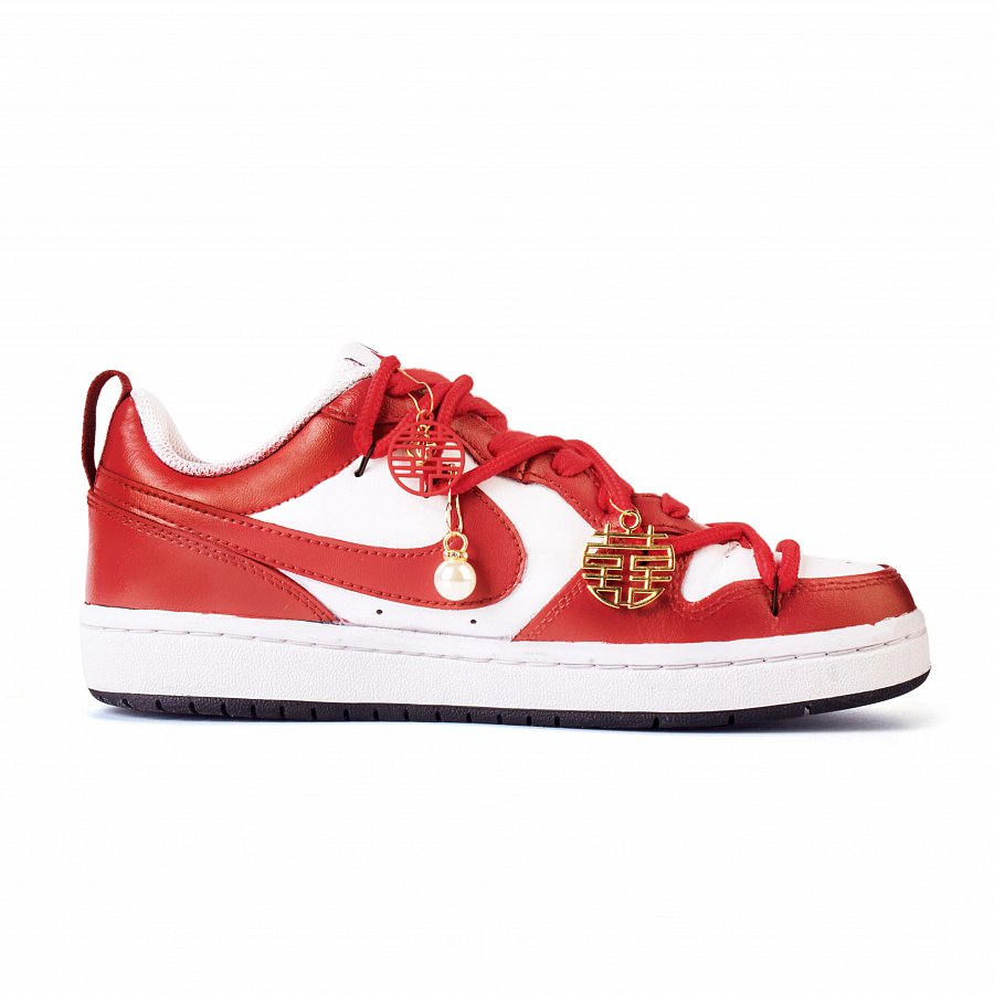 Nike Court Borough Anti Slip Wear Resistant Low Top Skateboard Shoes Women's Red купить в интернет-магазине Yoocart с быстрой доставкой по России.