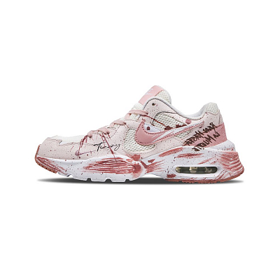 Nike Air Max Fusion Low Top Running Shoes Women's Pink White