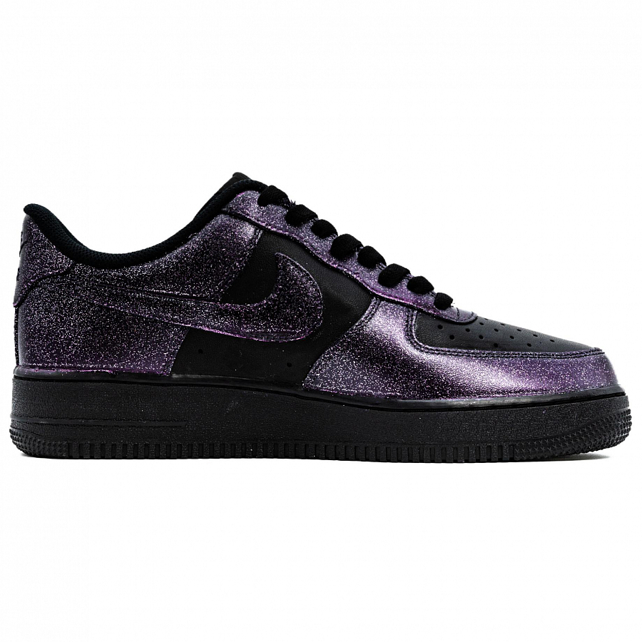Nike Air Force 1 Purple Night Starry Sky, Box Included Anti Slip Wear Resistant Low Top Skateboard Shoes Unisex Purple купить в интернет-магазине Yoocart с быстрой доставкой по России.