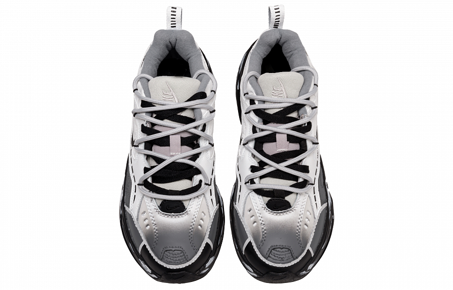 Nike M2K Tekno Xingji Travel Cushioning, Wear Resistant Low Top Chunky Sneakers Unisex Black White купить в интернет-магазине Yoocart с быстрой доставкой по России.
