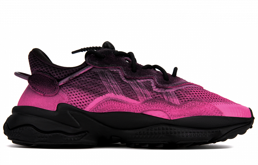 Adidas Originals Ozweego Abrasion Resistant Low Top Chunky Sneakers Unisex Black Pink купить в интернет-магазине Yoocart с быстрой доставкой по России.