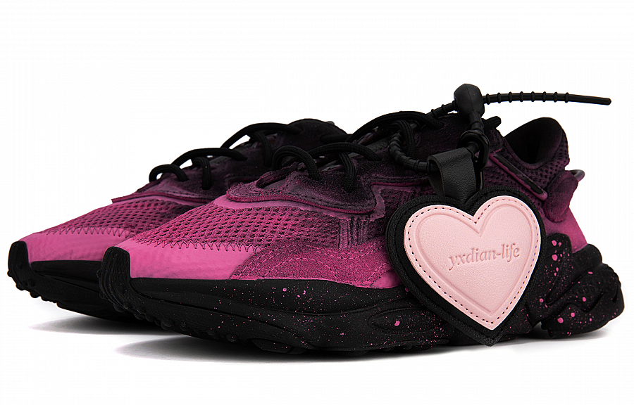 Adidas Originals Ozweego Abrasion Resistant Low Top Chunky Sneakers Unisex Black Pink купить в интернет-магазине Yoocart с быстрой доставкой по России.