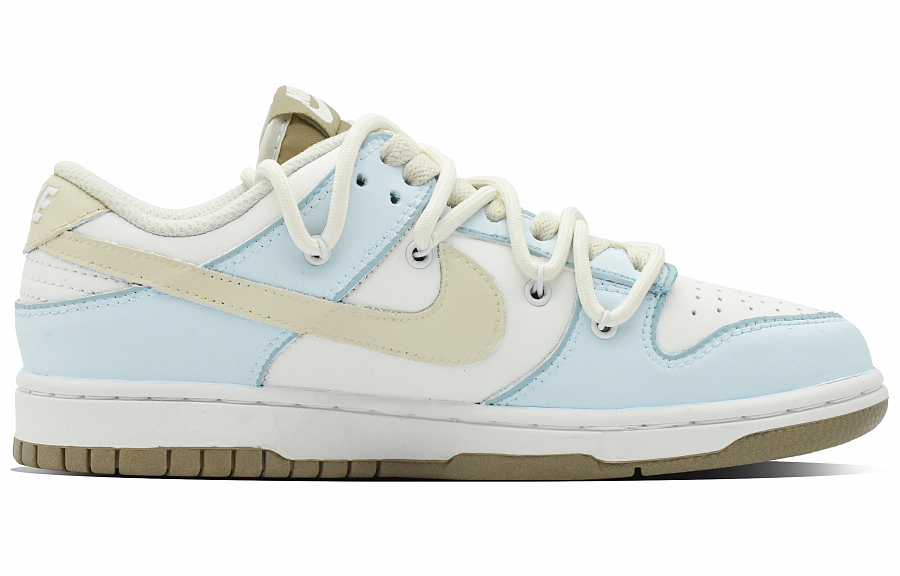 Nike Dunk Jelly Sheep Slip Resistant Low Top Skateboard Shoes Unisex White Blue купить в интернет-магазине Yoocart с быстрой доставкой по России.
