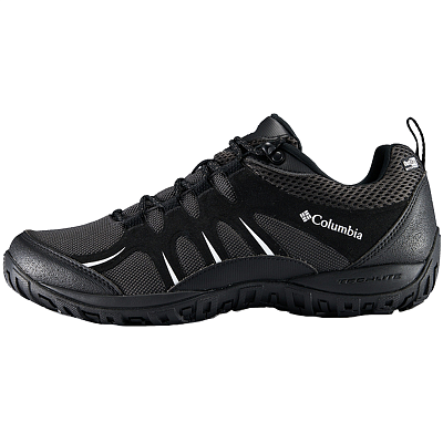 Columbia Waterproof Support Grip Low Top Hiking Shoes Men's Gray