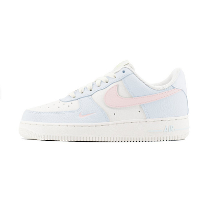 Nike Air Force 1 'Concrete Boys' Abrasion Resistant Low Top Skateboard Shoes Unisex Blue Pink