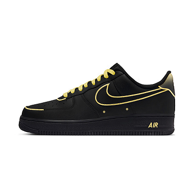 Nike Air Force 1 Anti-Slip And Wear-Resistant Lightweight Low-Top Skateboard Shoes Unisex Yellow