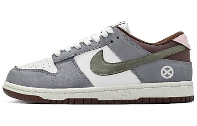 Nike Dunk Skateboard Shoes Women's Low top White/Gray