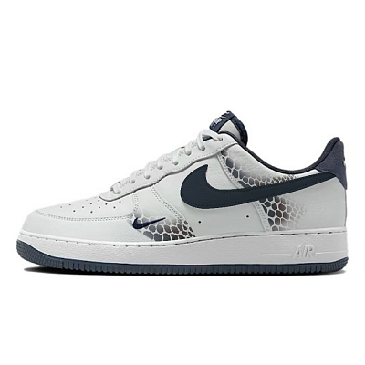 Nike Air Force 1 Skateboard Shoes Unisex Low-Top White/Blue