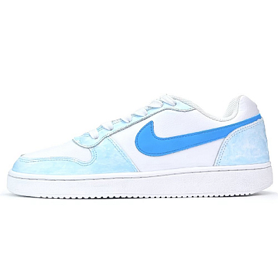 Nike EBERNON Teal Dreamweaver Cushioning, Wear Resistant Low Top Skateboard Shoes Unisex Cyan
