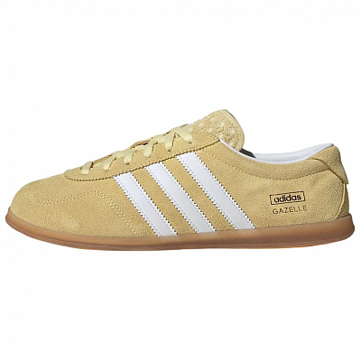 Adidas Originals GAZELLE Low Top Skateboard Shoes Women's Yellow