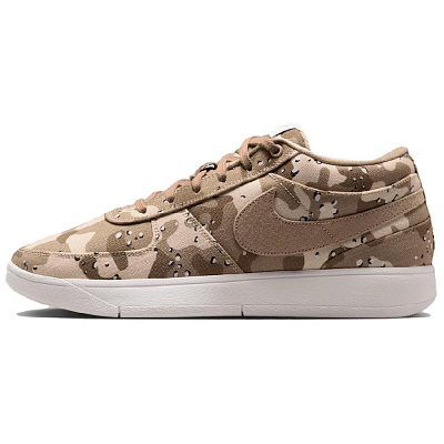 Nike Book 1 Abrasion Resistant Breathable Low Top Basketball Shoes Unisex Beige Brown