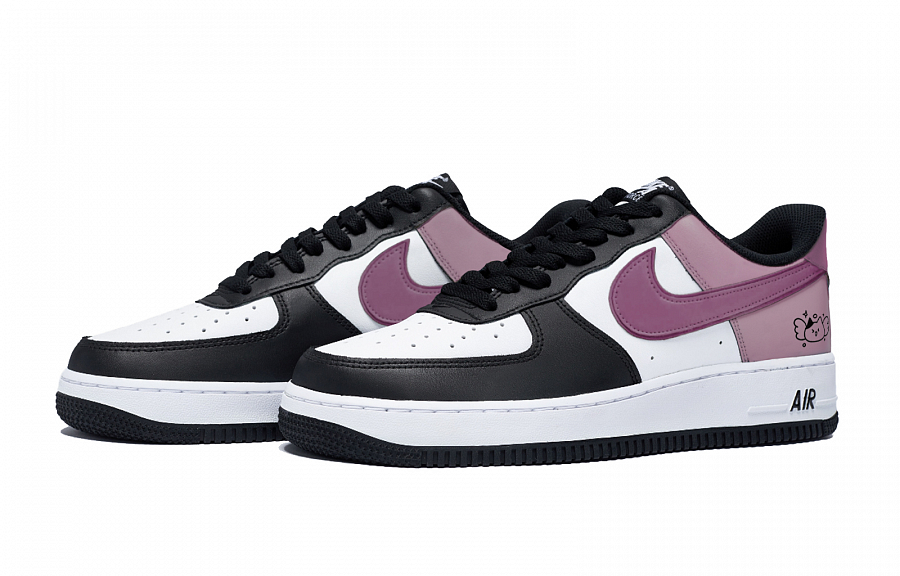 Nike Air Force 1 Puppy Fragment, Special Shoe Box Low Top Skateboard Shoes Men's White Pink купить в интернет-магазине Yoocart с быстрой доставкой по России.