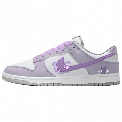 Nike Dunk Skateboard Shoes Unisex Low Top Dark Purple