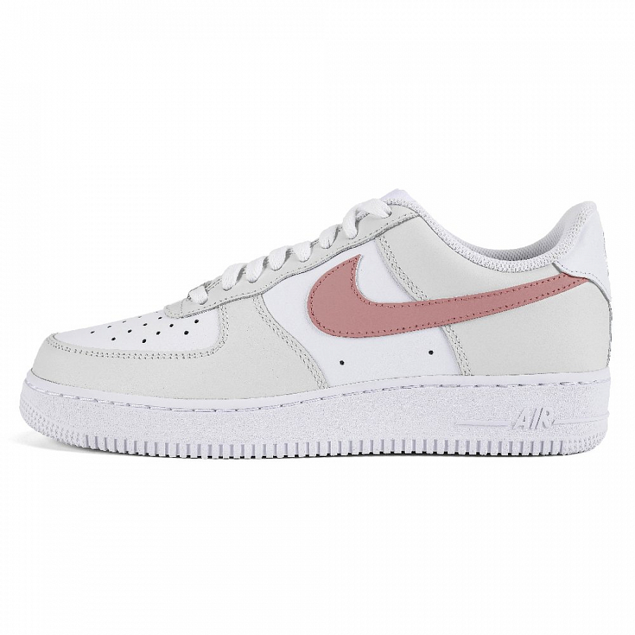 Nike Air Force 1 Air Force 1 Low Top Skateboard Shoes Unisex Gray White Red купить в интернет-магазине Yoocart с быстрой доставкой по России.