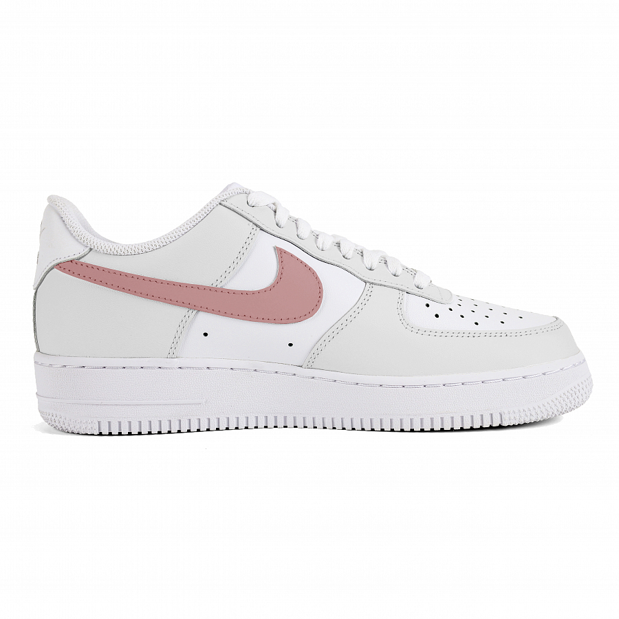 Nike Air Force 1 Air Force 1 Low Top Skateboard Shoes Unisex Gray White Red купить в интернет-магазине Yoocart с быстрой доставкой по России.