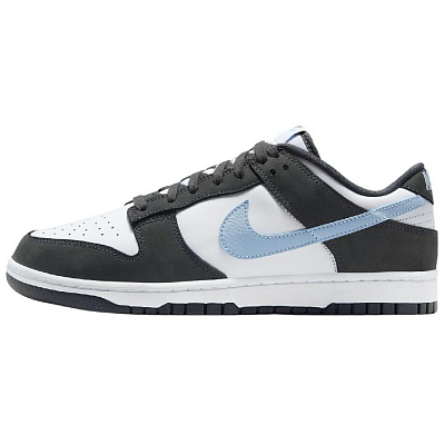 Nike Dunk Anti Slip Wear Resistant Low Top Skateboard Shoes Men's Black White