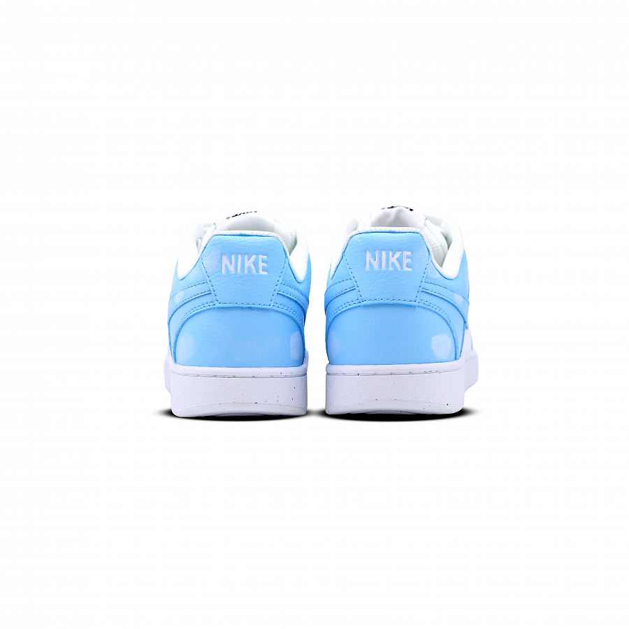 Nike Court Vision Anti-Slip Wear-Resistant Low-Top Skateboard Shoes Men's Blue White купить в интернет-магазине Yoocart с быстрой доставкой по России.