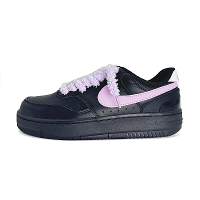 Nike Gamma Force Anti-Slip Wear-Resistant Low-Top Skateboard Shoes Women's Light Lavender