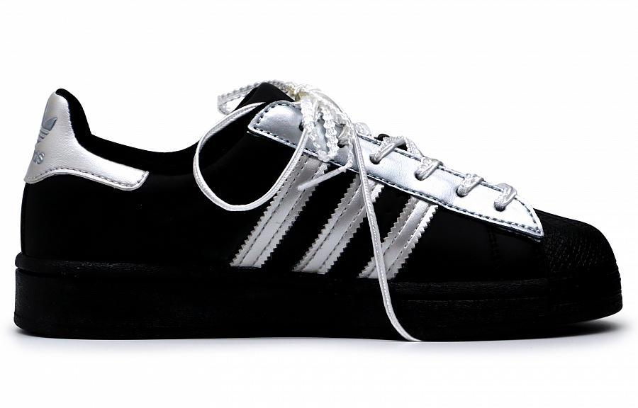 Adidas Originals Superstar Skateboard Shoes Unisex Low top Black/Silver купить в интернет-магазине Yoocart с быстрой доставкой по России.