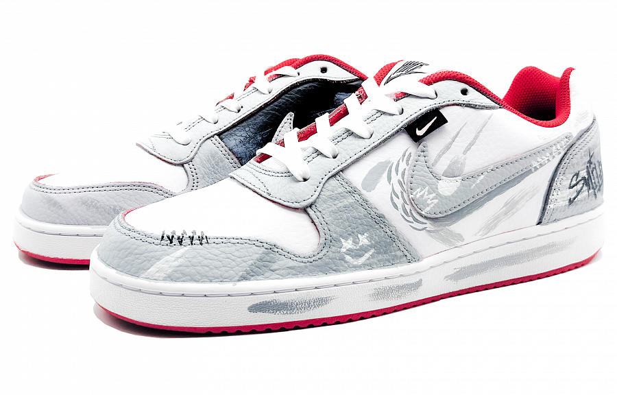 Nike EBERNON Low Top Skateboard Shoes Men's Shadow Gray купить в интернет-магазине Yoocart с быстрой доставкой по России.