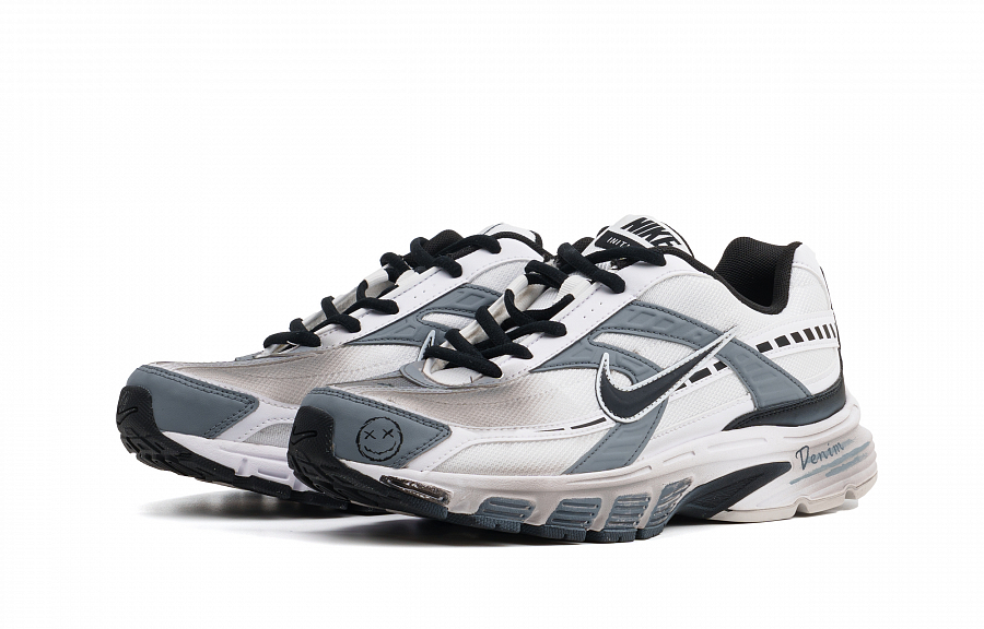 Nike Initiator Abrasion Resistant Low Top Casual City Commute Running Shoes Unisex White Gray купить в интернет-магазине Yoocart с быстрой доставкой по России.