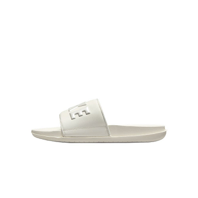 Nike Offcourt Slide Slippers Women's Sail White Metallic Silver