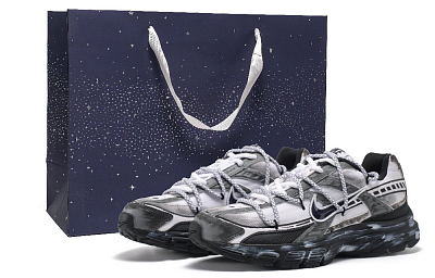 Nike Initiator Cushioning, Breathable, Supportive Low Top Casual City Commute Running Shoes Men's Gray Black