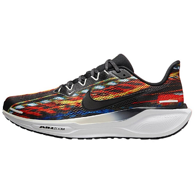 Nike Pegasus 41 Slip Resistant Abrasion Resistant Low top Casual Running Shoes Men's Black Red