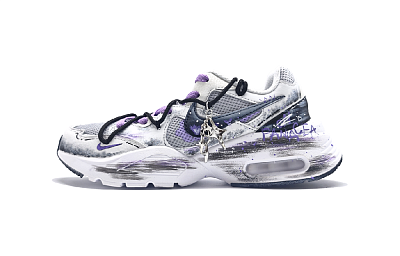 Nike Air Max Fusion Running Shoes Unisex Low top White/Purple/Gray
