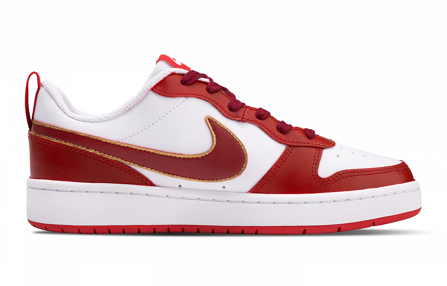 Nike Court Borough 2 Blessing Snake Slip Resistant Low Top Skateboard Shoes Women's White Red купить в интернет-магазине Yoocart с быстрой доставкой по России.