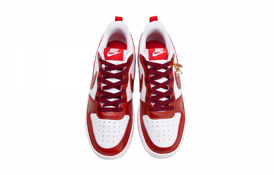 Nike Court Borough 2 Blessing Snake Slip Resistant Low Top Skateboard Shoes Women's White Red купить в интернет-магазине Yoocart с быстрой доставкой по России.