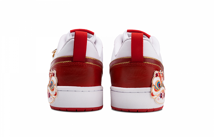 Nike Court Borough 2 Blessing Snake Slip Resistant Low Top Skateboard Shoes Women's White Red купить в интернет-магазине Yoocart с быстрой доставкой по России.